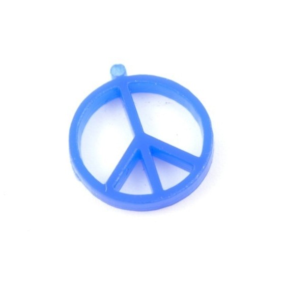 Pendente Acrílico Símbolo da Paz Médio