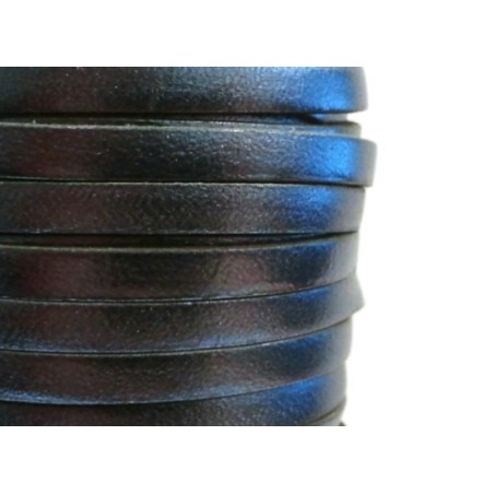 Gravação a Laser Cabedal Plano Italiano 5mm Azul Petroleo Metalizado