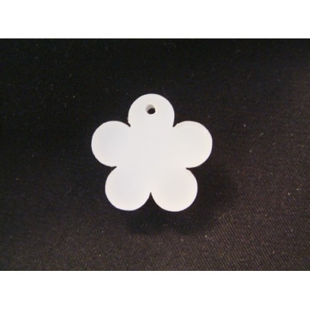 Pendente Acrílico "Flor" 20mm