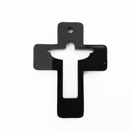 Pendente Cruz de Cristo 40mm x 30mm
