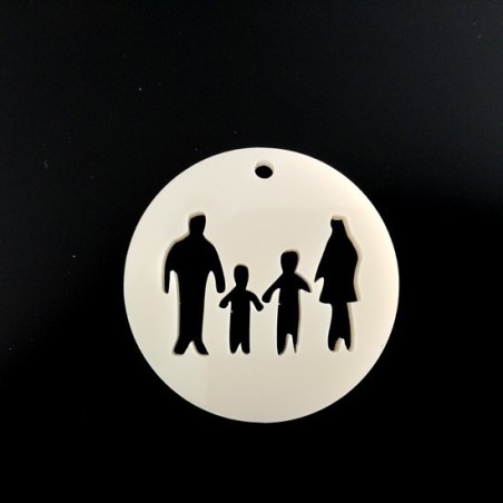 Pendente Acrílico "Família"