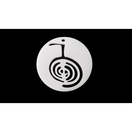 Pendente Acrílico "Símbolo Energia/Poder" 40mm