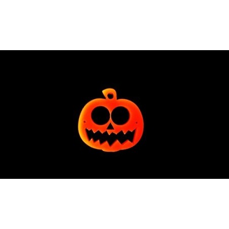 Pendente Acrílico "Abóborinha" 20mmx20mm