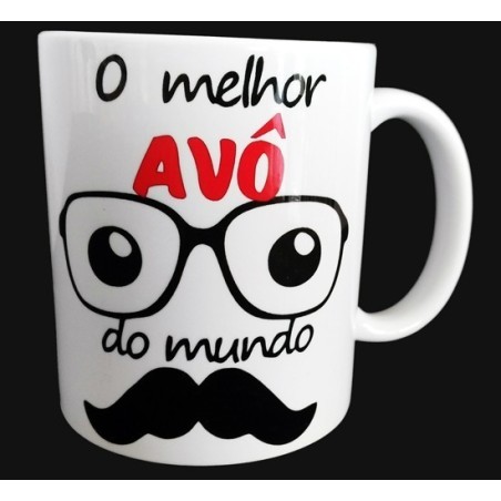 Caneca "Melhor Avô do Mundo"