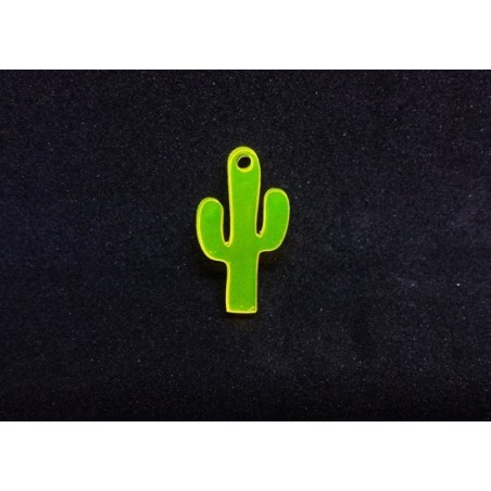Pendente Acrílico "Cato" 23mm x 12mm
