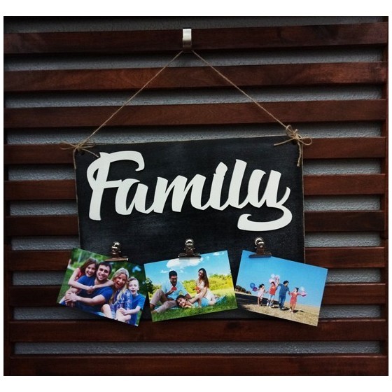Quadro Porta-Fotos "Family" 
