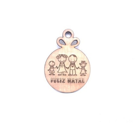 Bola de Natal "Família"