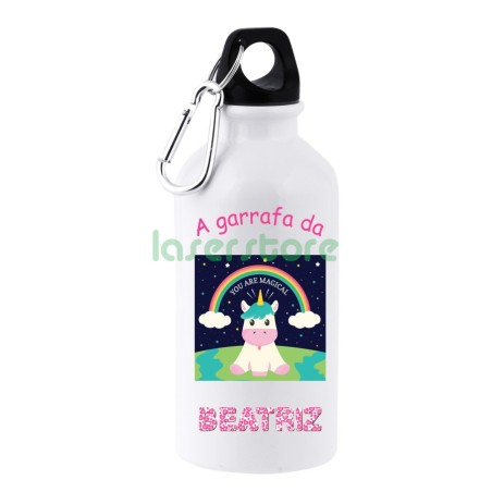 Garrafa De Alumínio "Unicórnio 2"
