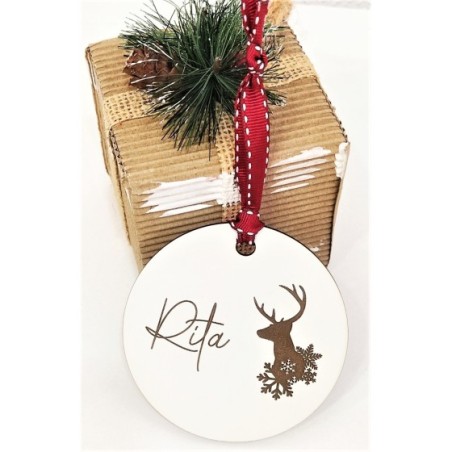 Bola de Natal "Veado Natalício"