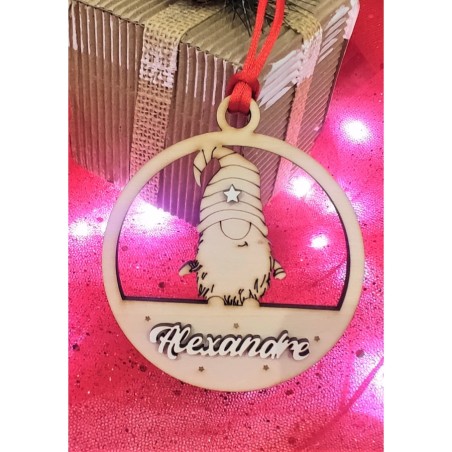 Bola de Natal "Menino Gnomo"