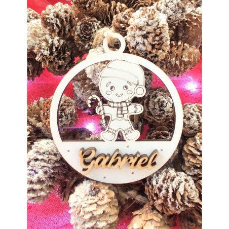 Bola de Natal "Gingerbread Man"