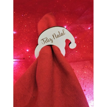 Argola Para Guardanapo "Pai Natal"