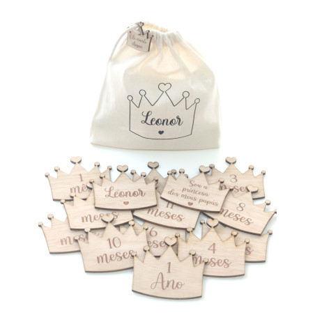 Placas Evolutivas - Milestones "Coroas"