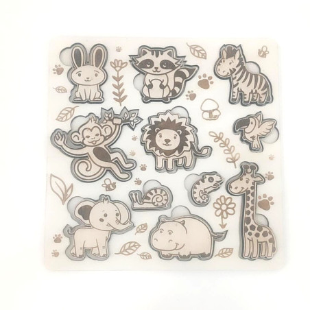 Puzzle "Animais da Selva"