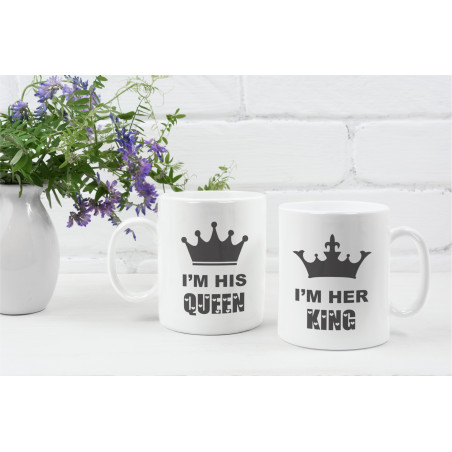 Canecas "Queen/King"
