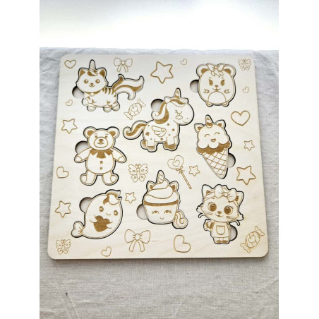 Puzzle "Unicórnios"