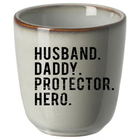 Copo de café Husband, Daddy, Protector, Hero