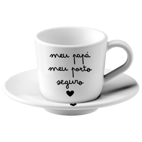 Chávena de café Meu papá meu porto seguro
